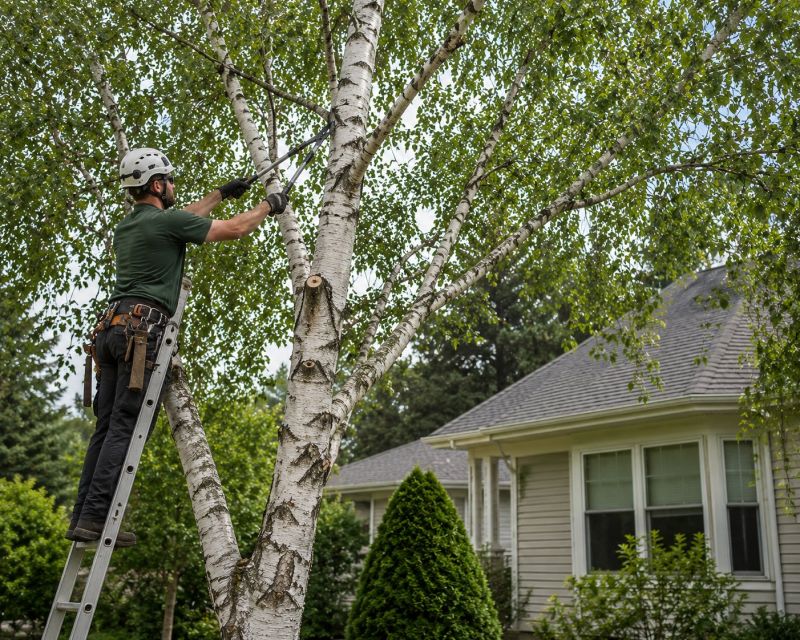 River Birch Trimming in Doylestown, PA
